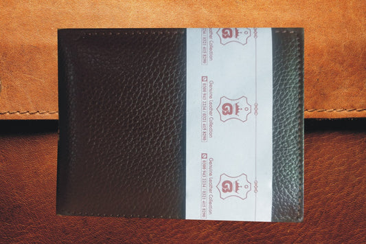 Three in One Pure Cow Leather Wallet/ Double Leather Wallet